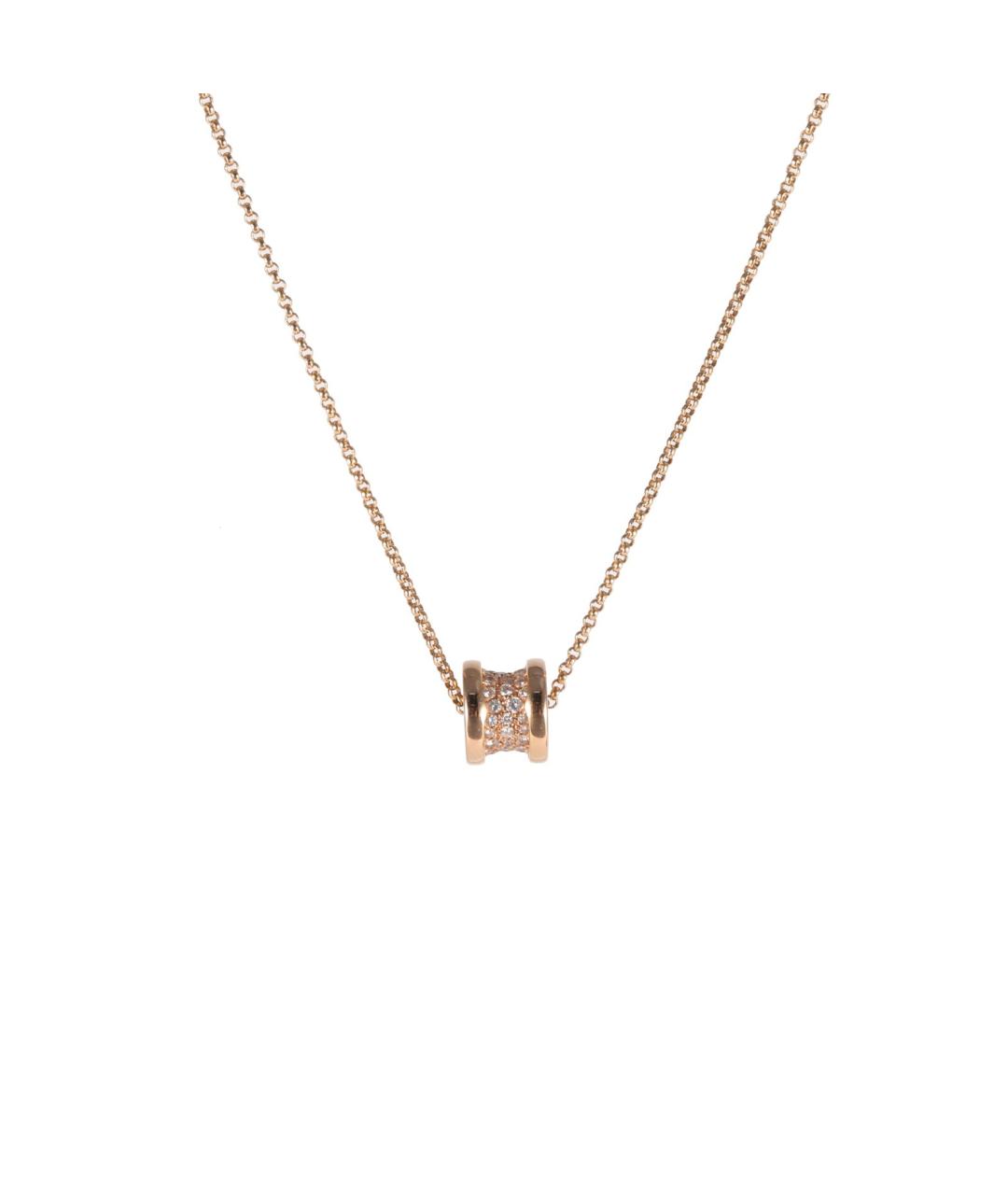 BVLGARI Золотое колье из розового золота, фото 1