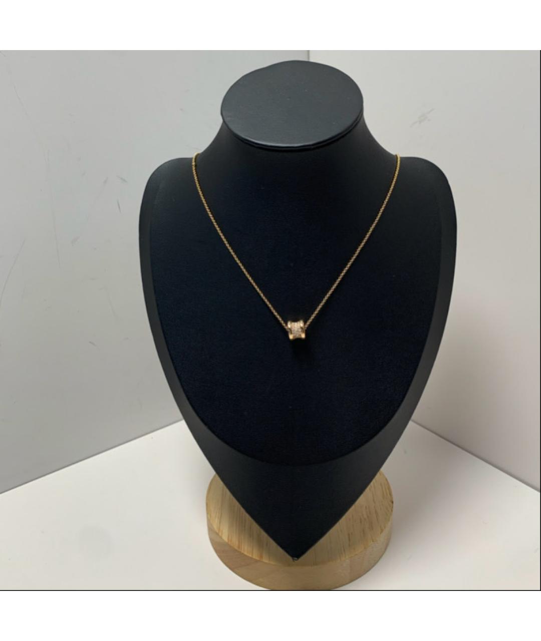 BVLGARI Золотое колье из розового золота, фото 8