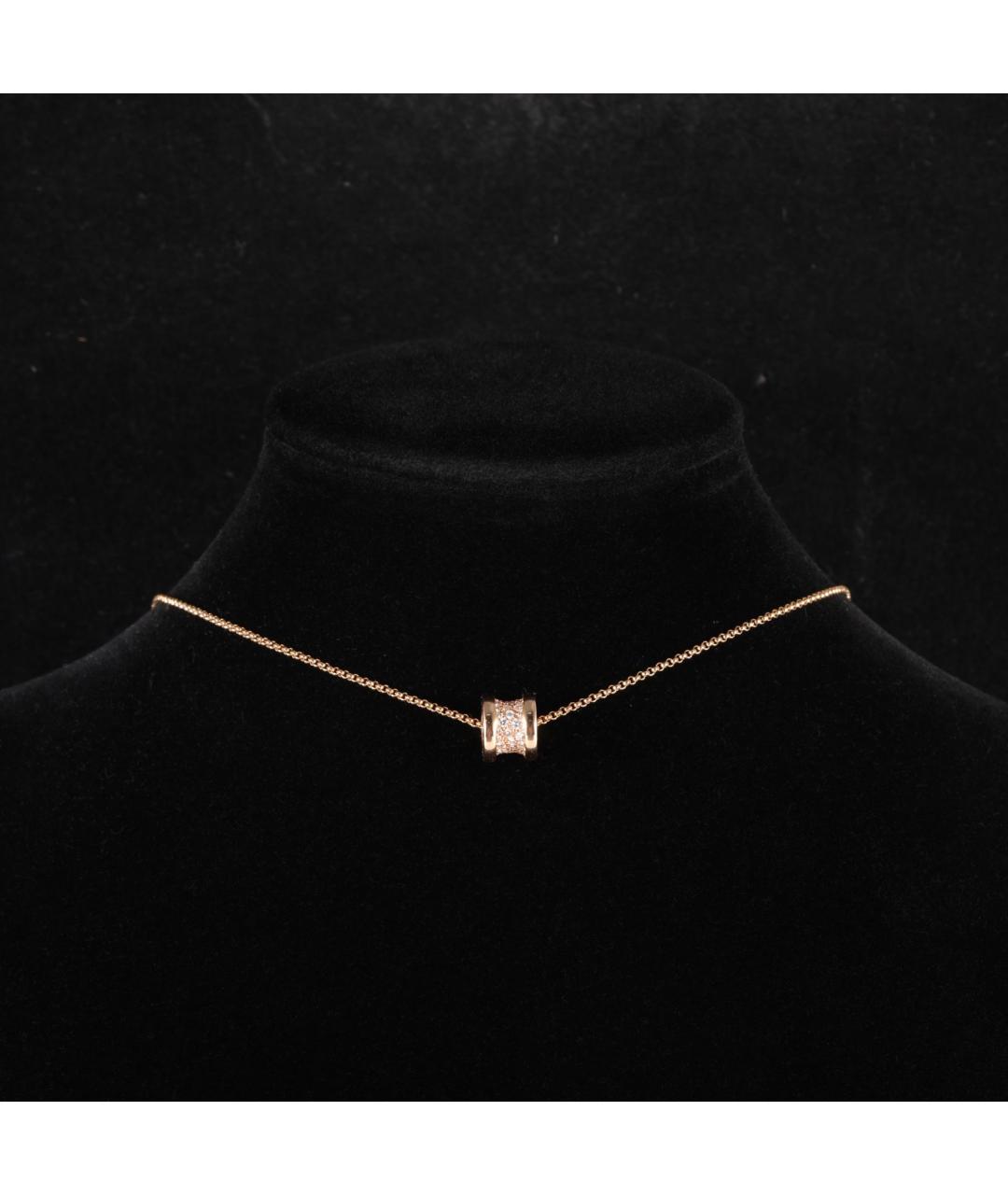 BVLGARI Золотое колье из розового золота, фото 7