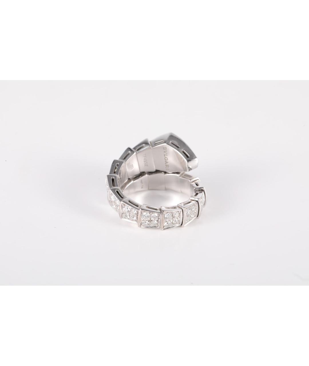 BVLGARI Серебряное кольцо из белого золота, фото 5