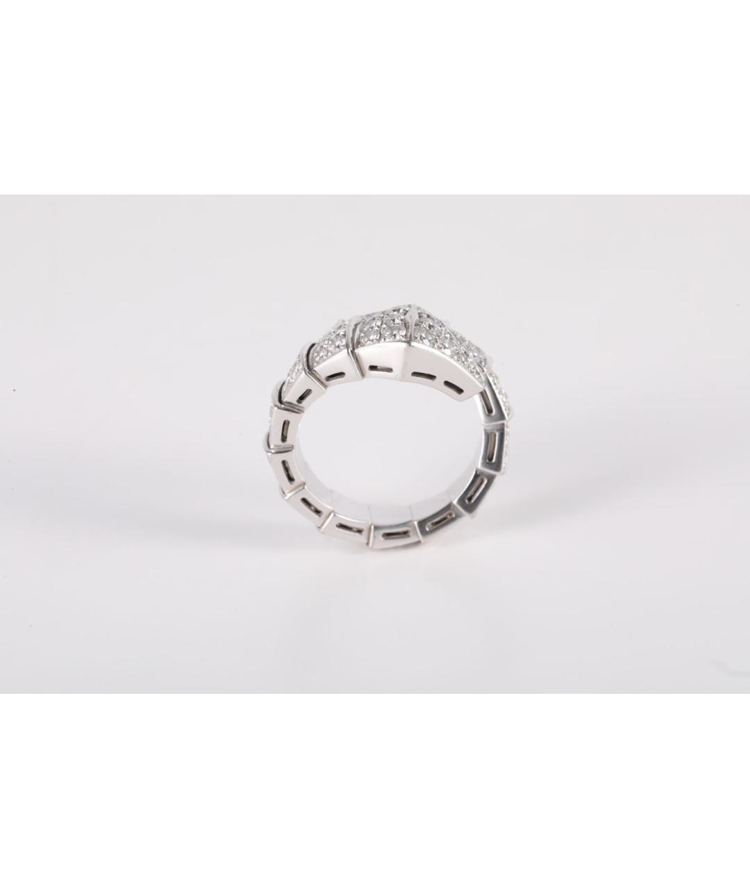 BVLGARI Серебряное кольцо из белого золота, фото 3