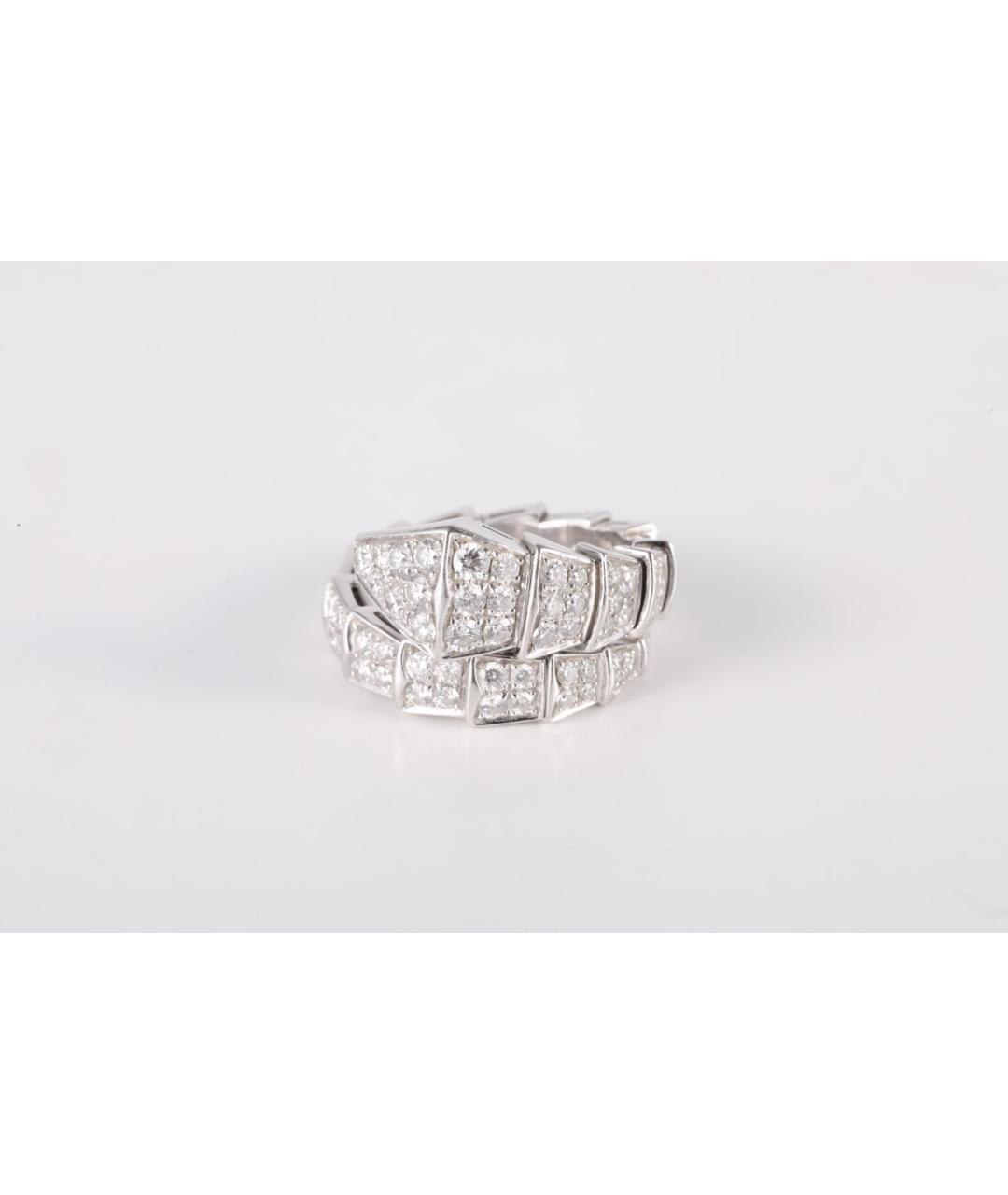 BVLGARI Серебряное кольцо из белого золота, фото 4