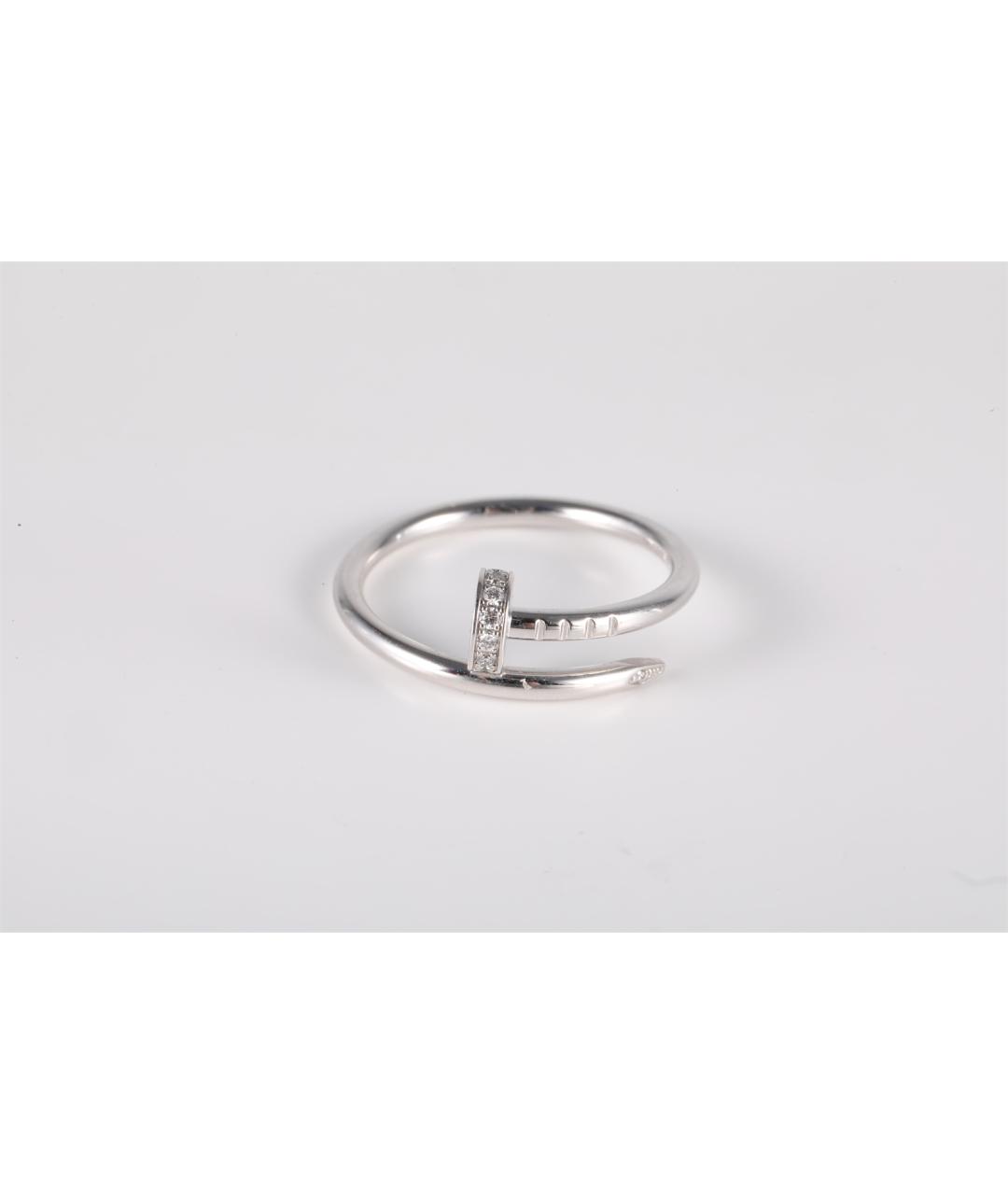 CARTIER Серебряное кольцо из белого золота, фото 4