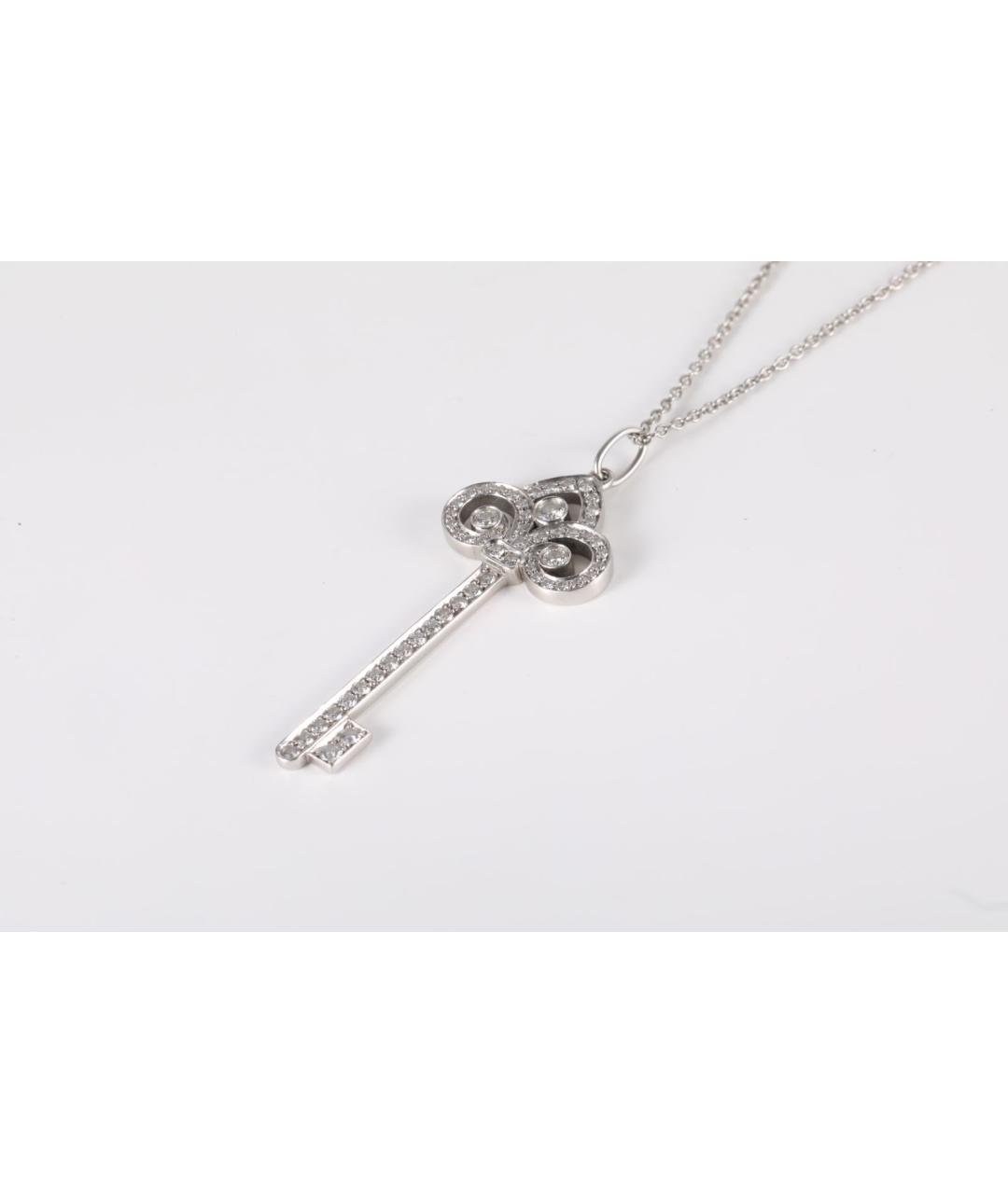 TIFFANY&CO Серебряное платиновое колье, фото 2