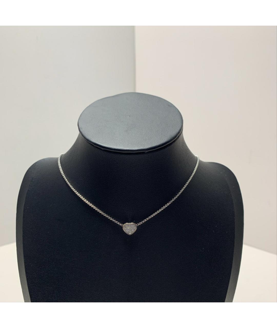 CHOPARD Серебряное колье из белого золота, фото 8