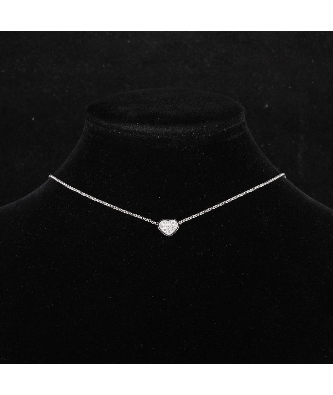 CHOPARD Серебряное колье из белого золота, фото 7