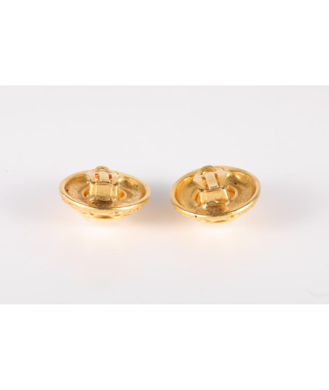 CHANEL Золотые серьги, фото 4