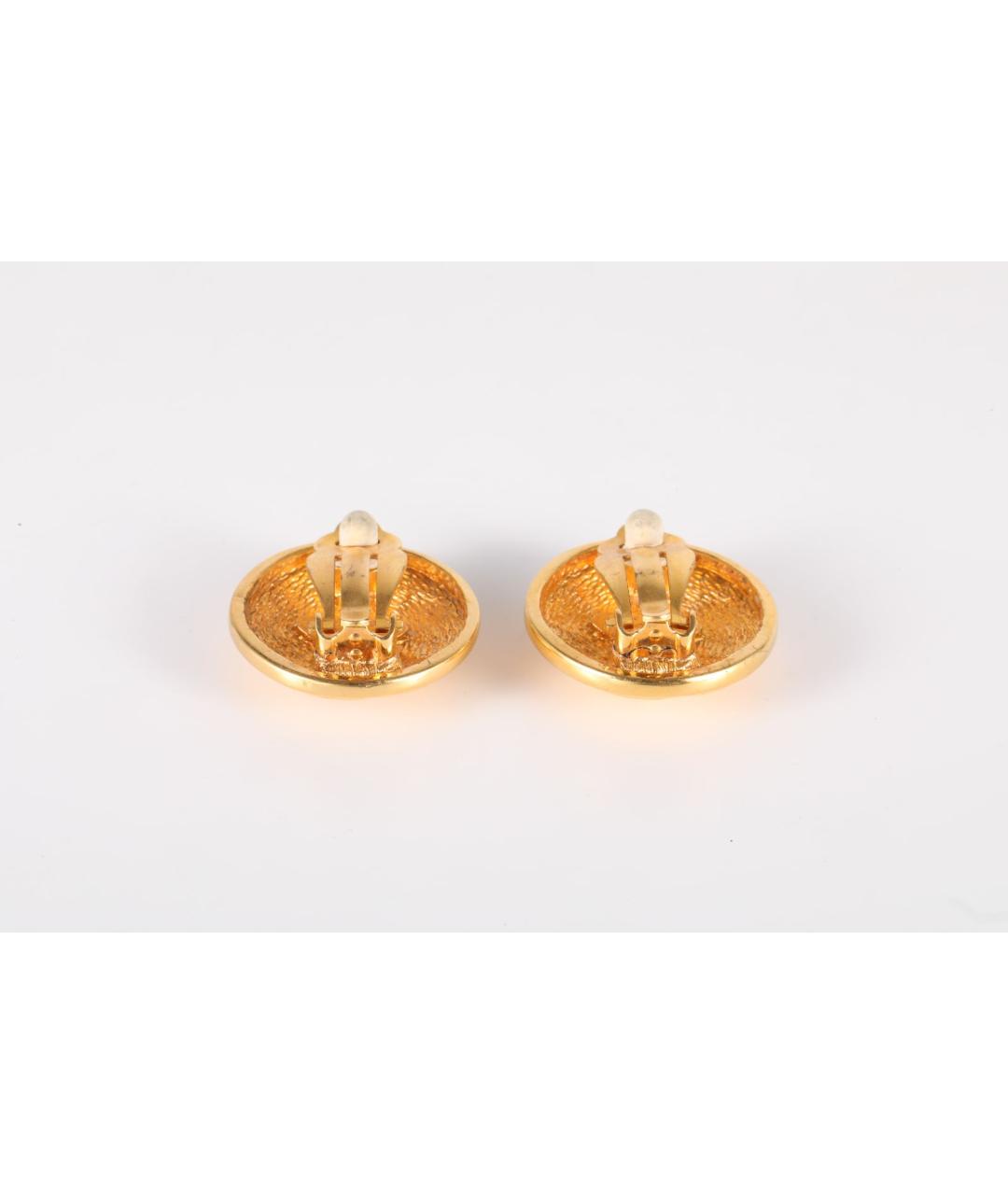 CHANEL Золотые серьги, фото 5