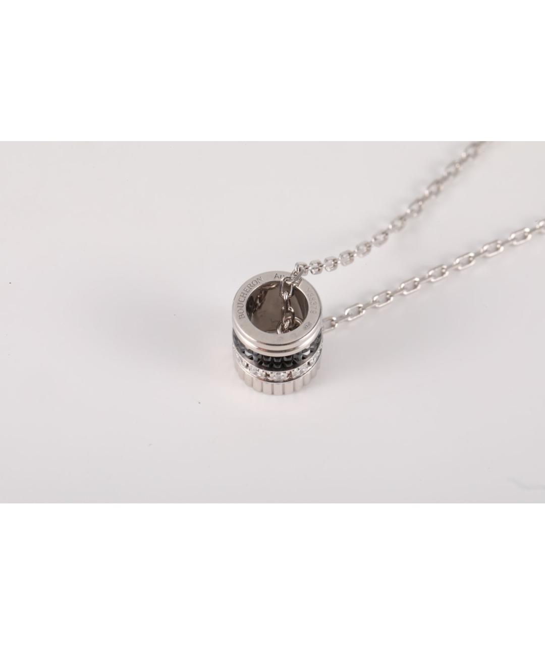BOUCHERON Серебряное колье из белого золота, фото 3