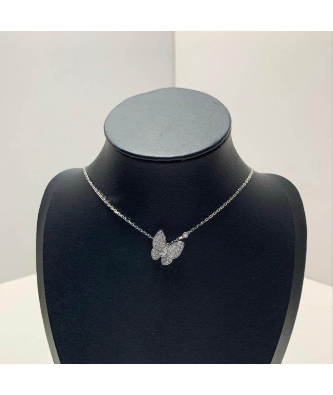 VAN CLEEF & ARPELS Серебряное колье из белого золота, фото 8