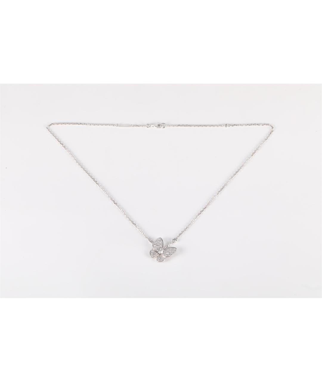 VAN CLEEF & ARPELS Серебряное колье из белого золота, фото 6