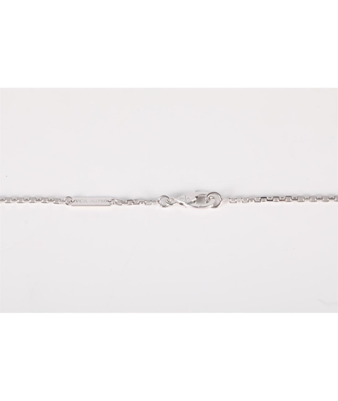 VAN CLEEF & ARPELS Серебряное колье из белого золота, фото 5