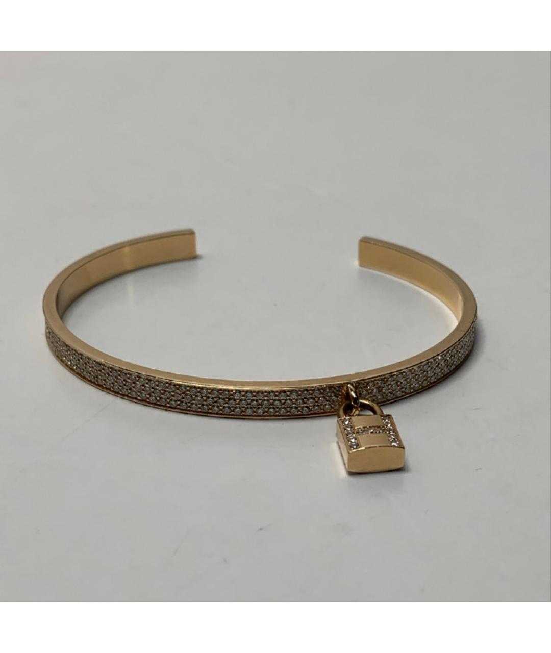 HERMES Золотой браслет из розового золота, фото 6