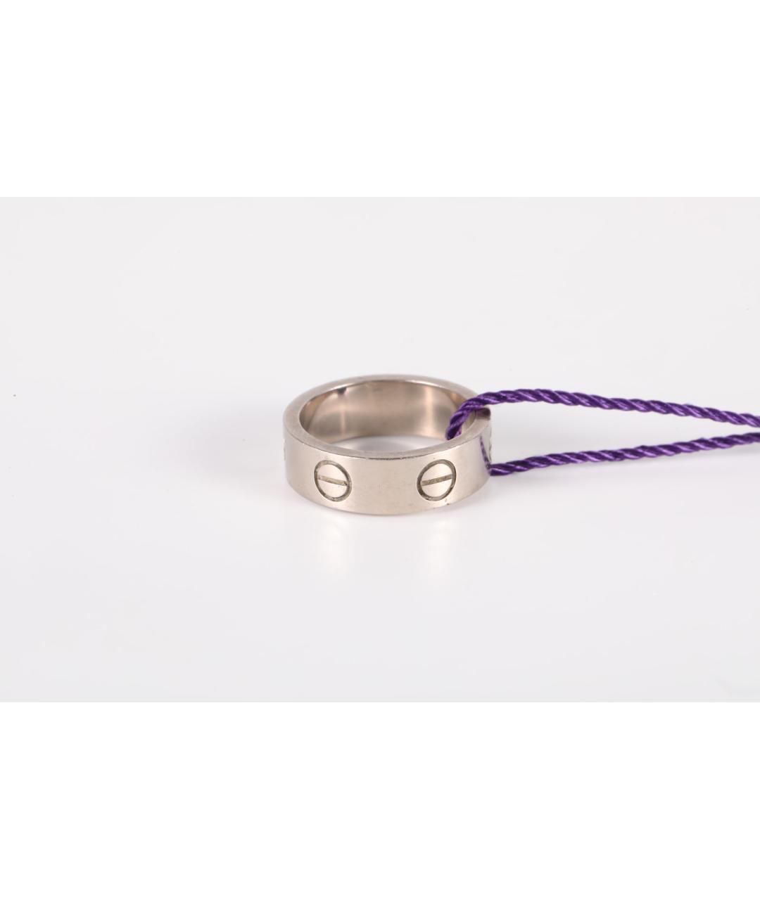 CARTIER Кольцо из белого золота, фото 5
