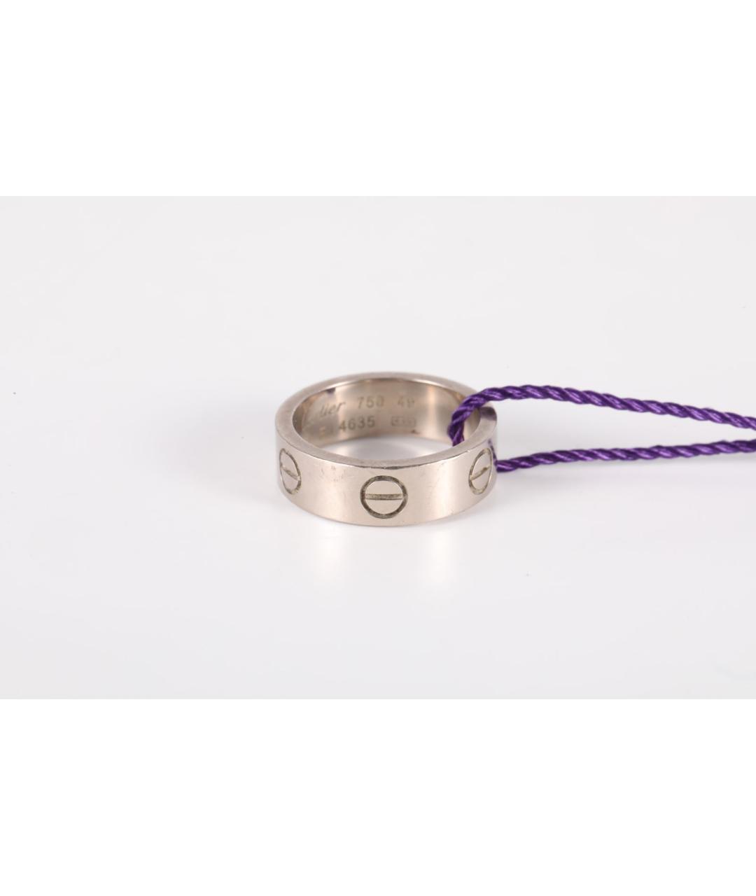 CARTIER Кольцо из белого золота, фото 4