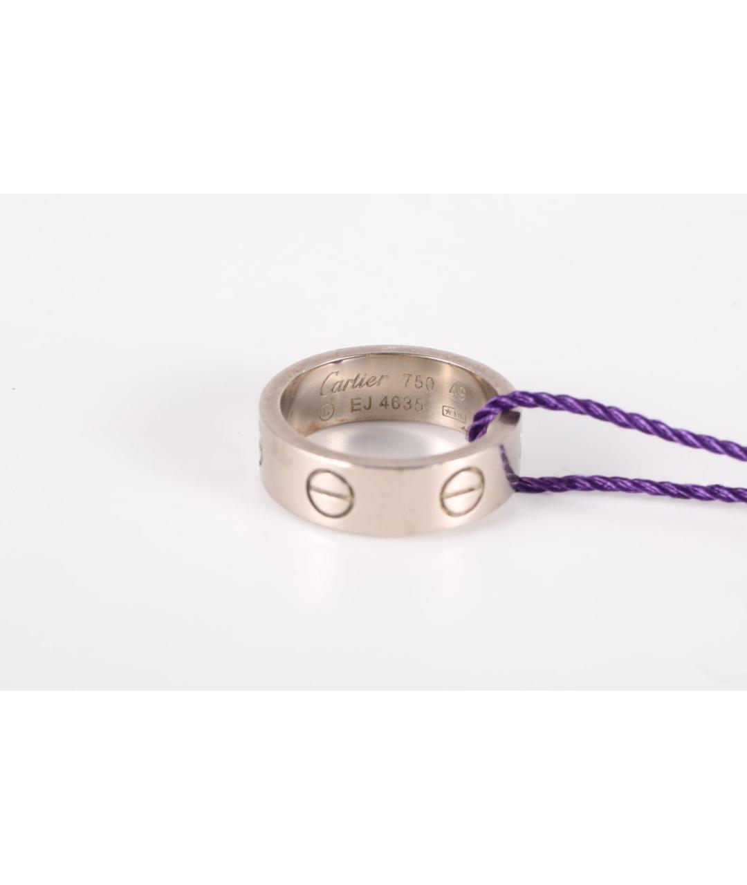 CARTIER Кольцо из белого золота, фото 6