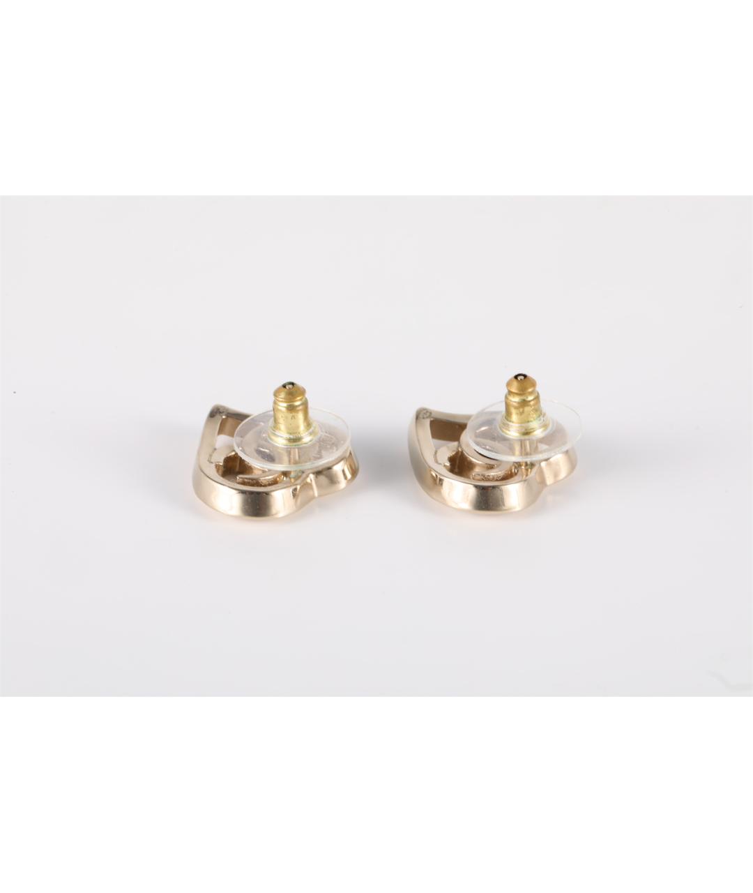 CHANEL Золотые серьги, фото 5