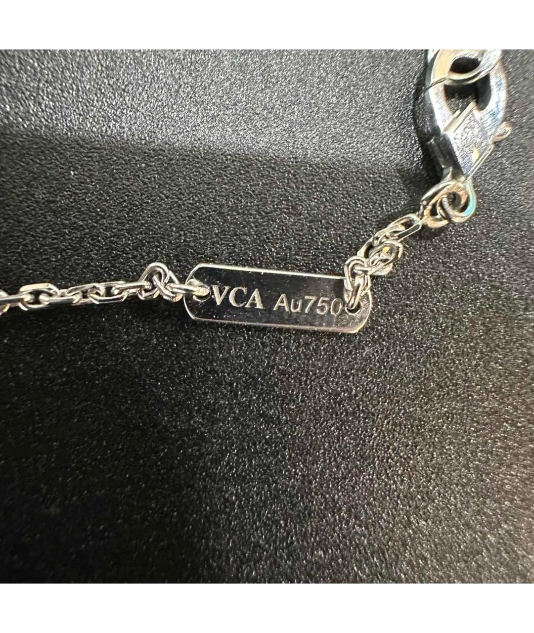 VAN CLEEF & ARPELS Серебряное колье из белого золота, фото 5