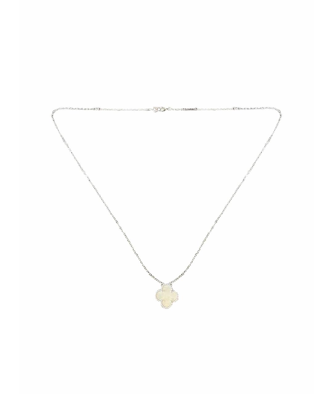 VAN CLEEF & ARPELS Серебряное колье из белого золота, фото 1