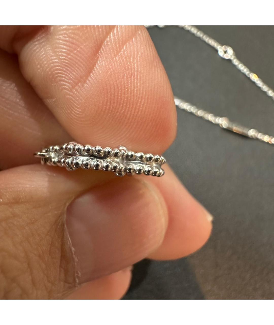 VAN CLEEF & ARPELS Серебряное колье из белого золота, фото 8