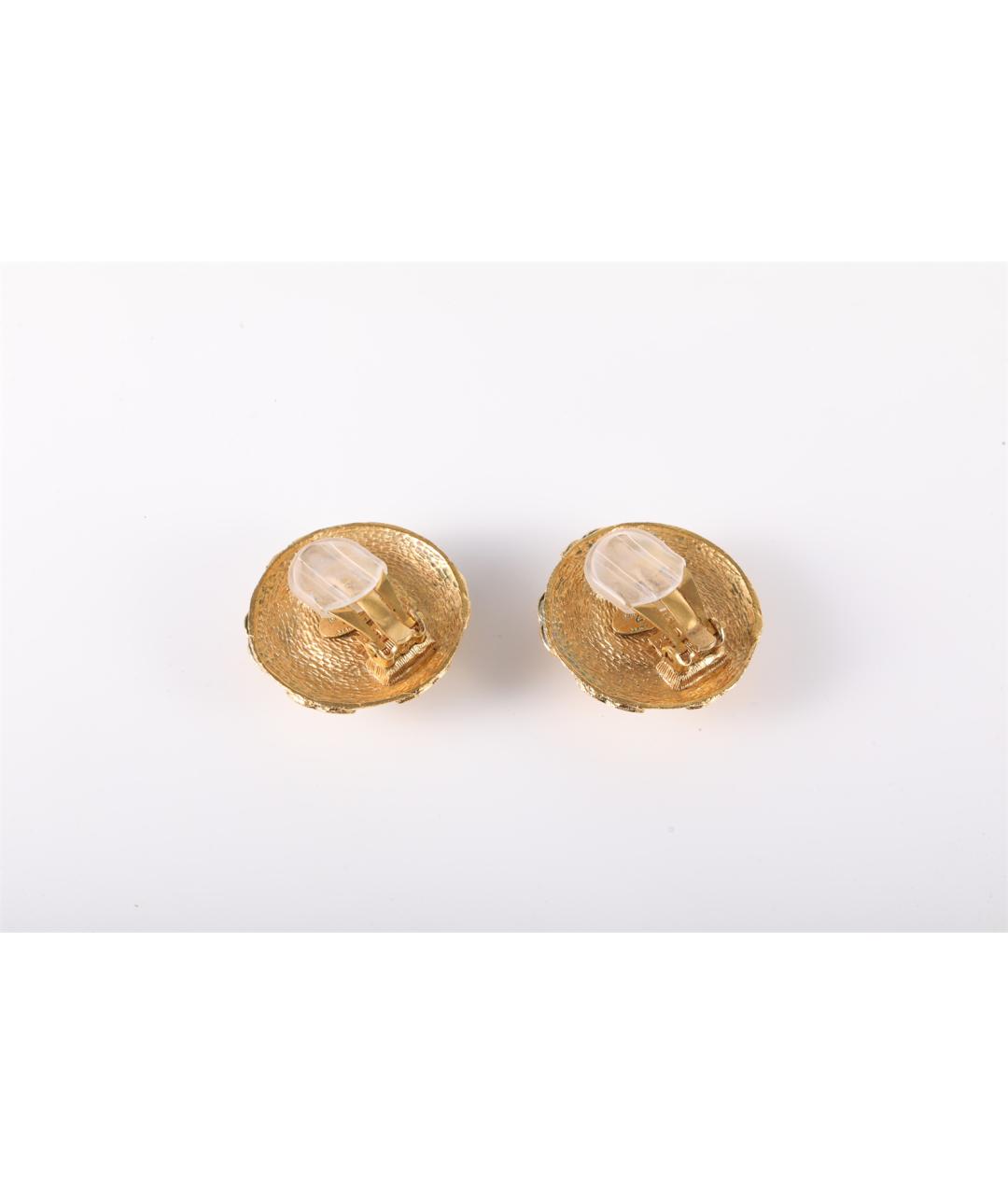CHANEL Золотые серьги, фото 5