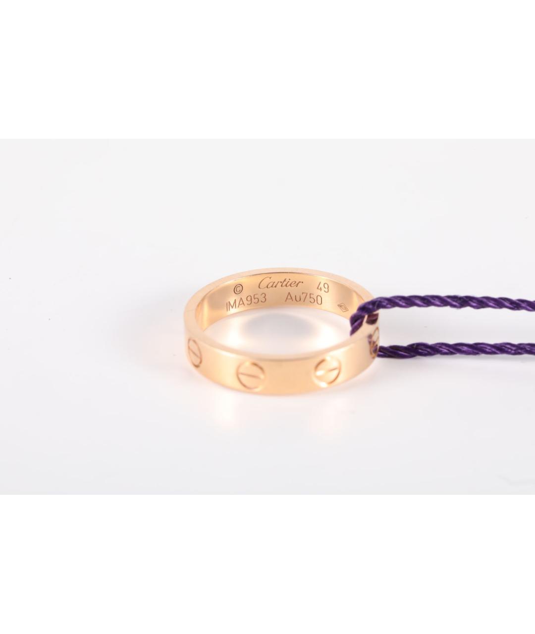 CARTIER Золотое кольцо из розового золота, фото 6