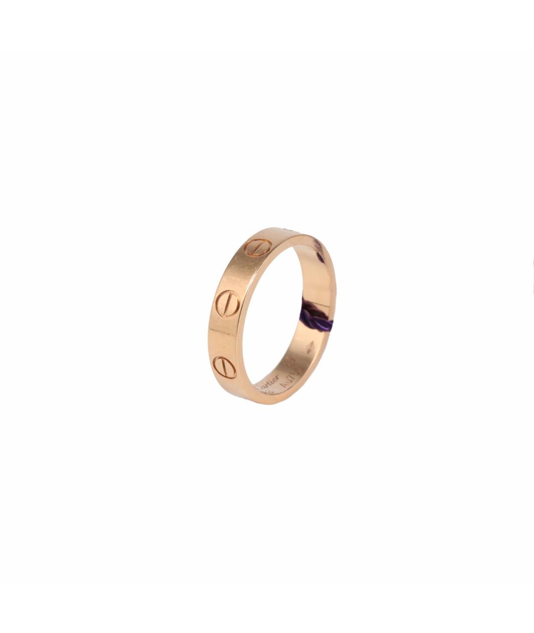 CARTIER Золотое кольцо из розового золота, фото 1
