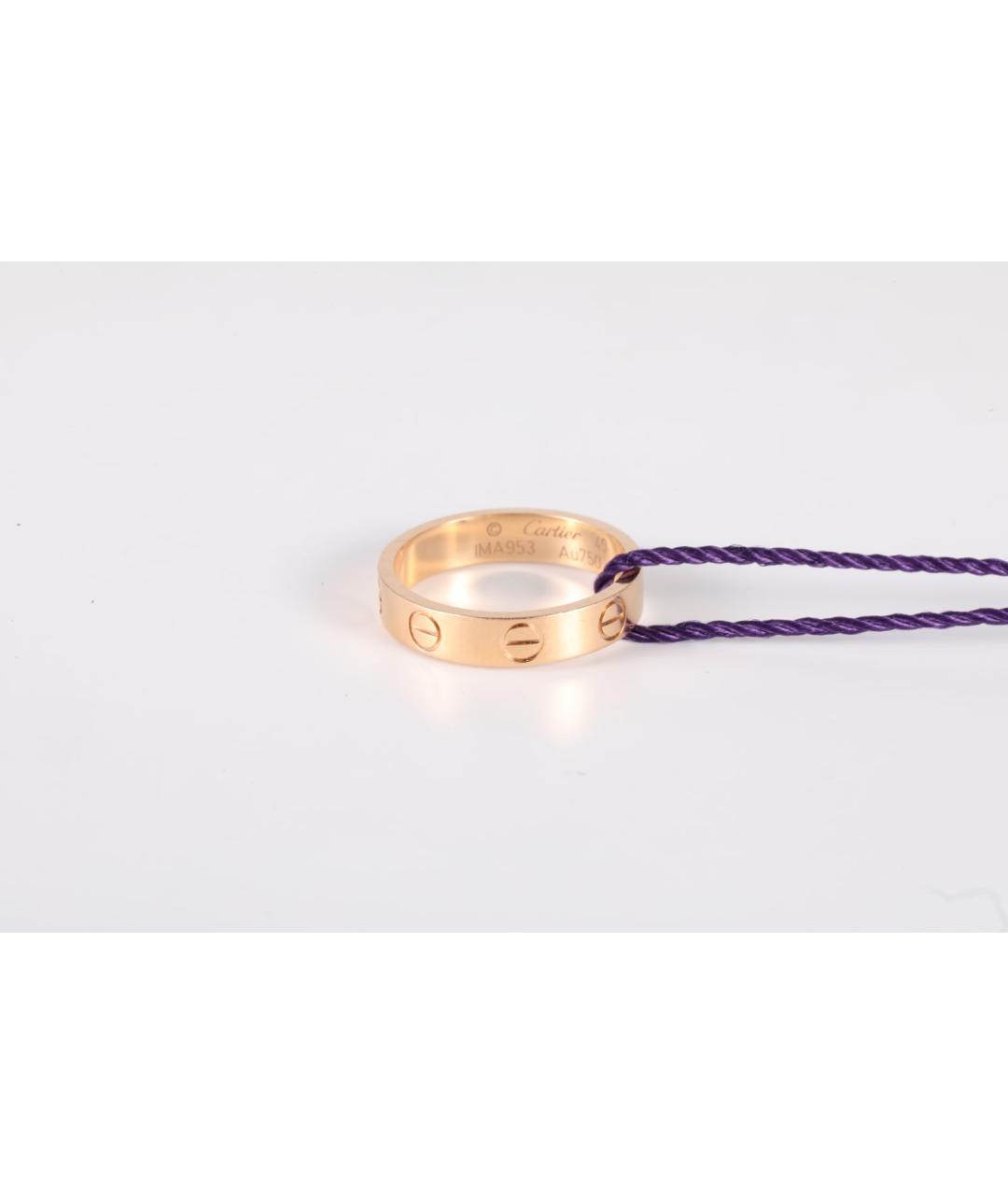 CARTIER Золотое кольцо из розового золота, фото 4