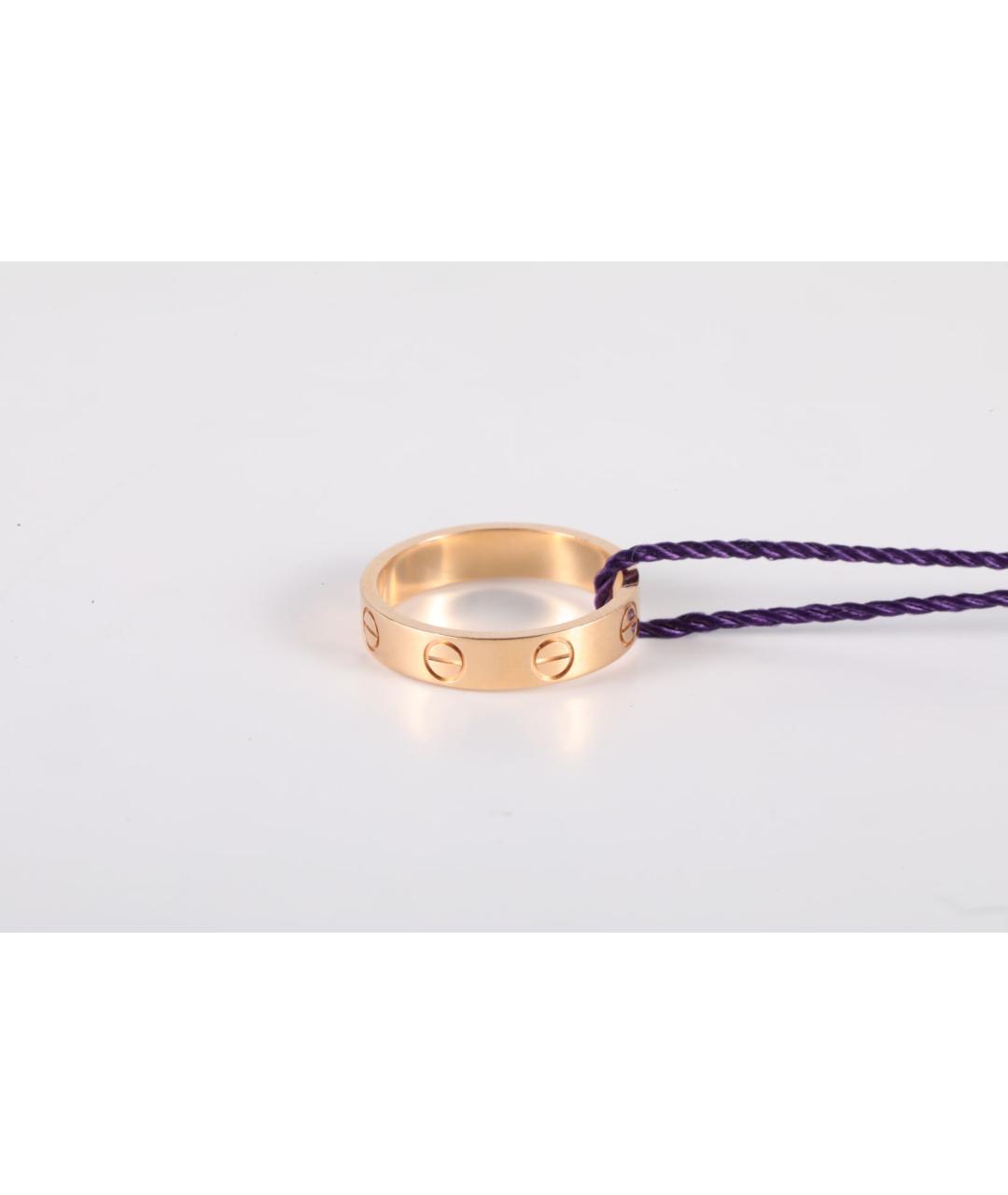 CARTIER Золотое кольцо из розового золота, фото 5