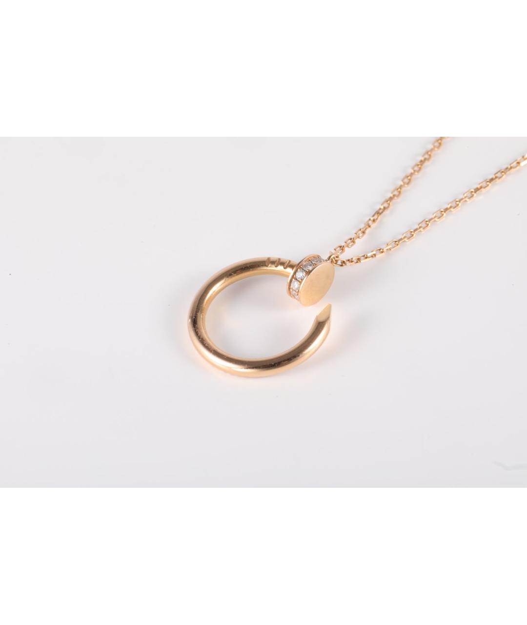 CARTIER Золотая подвеска из розового золота, фото 3