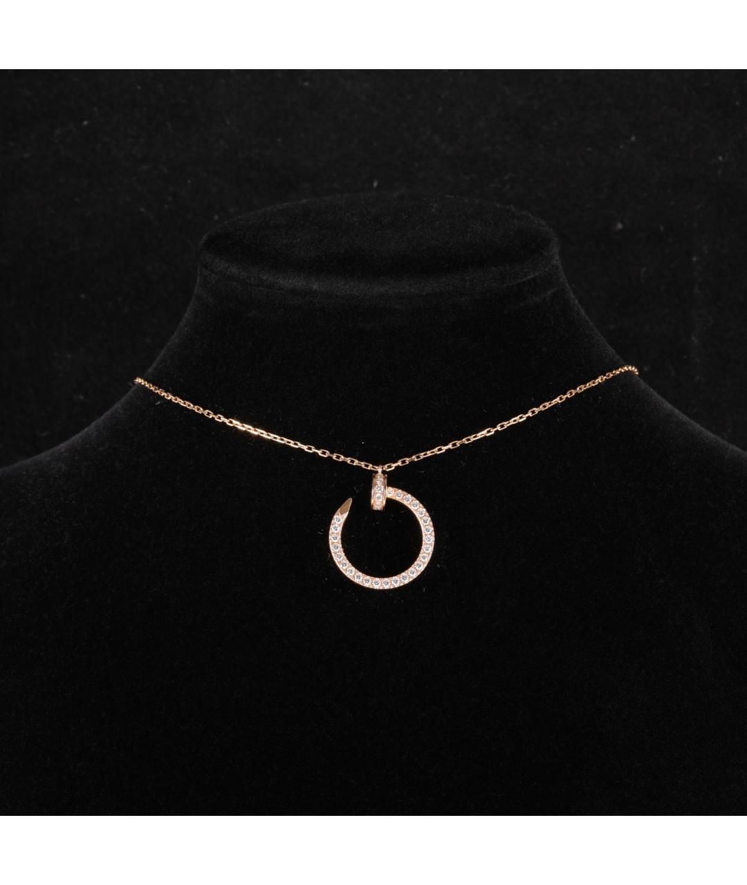 CARTIER Золотая подвеска из розового золота, фото 7