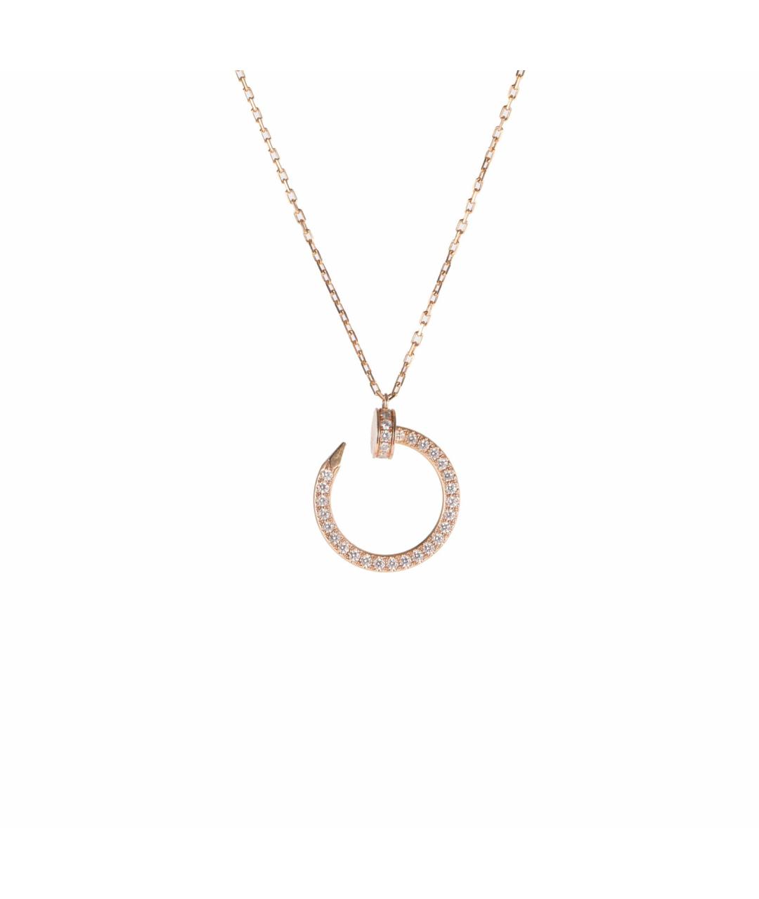 CARTIER Золотая подвеска из розового золота, фото 1