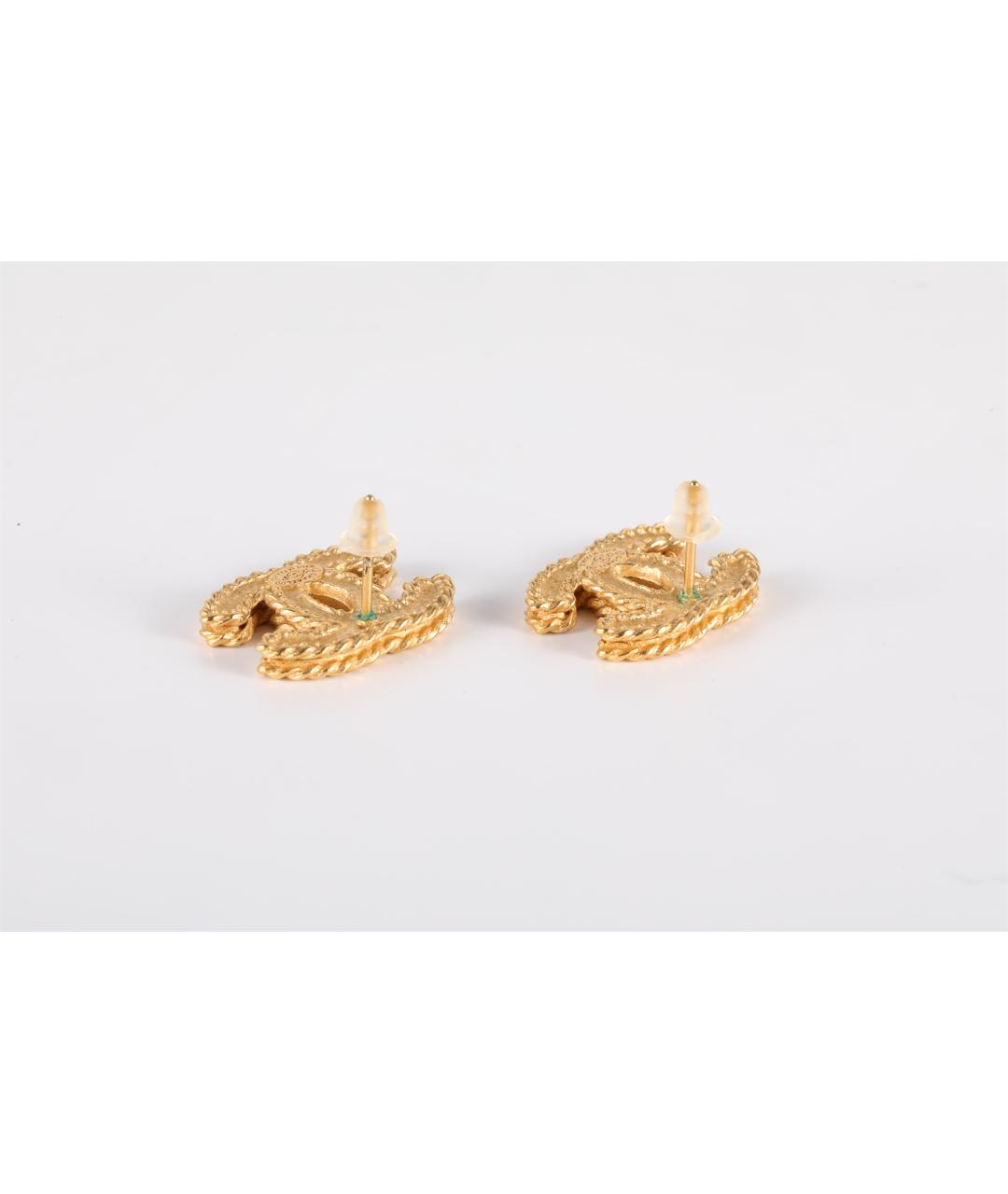 CHANEL Золотые серьги, фото 5