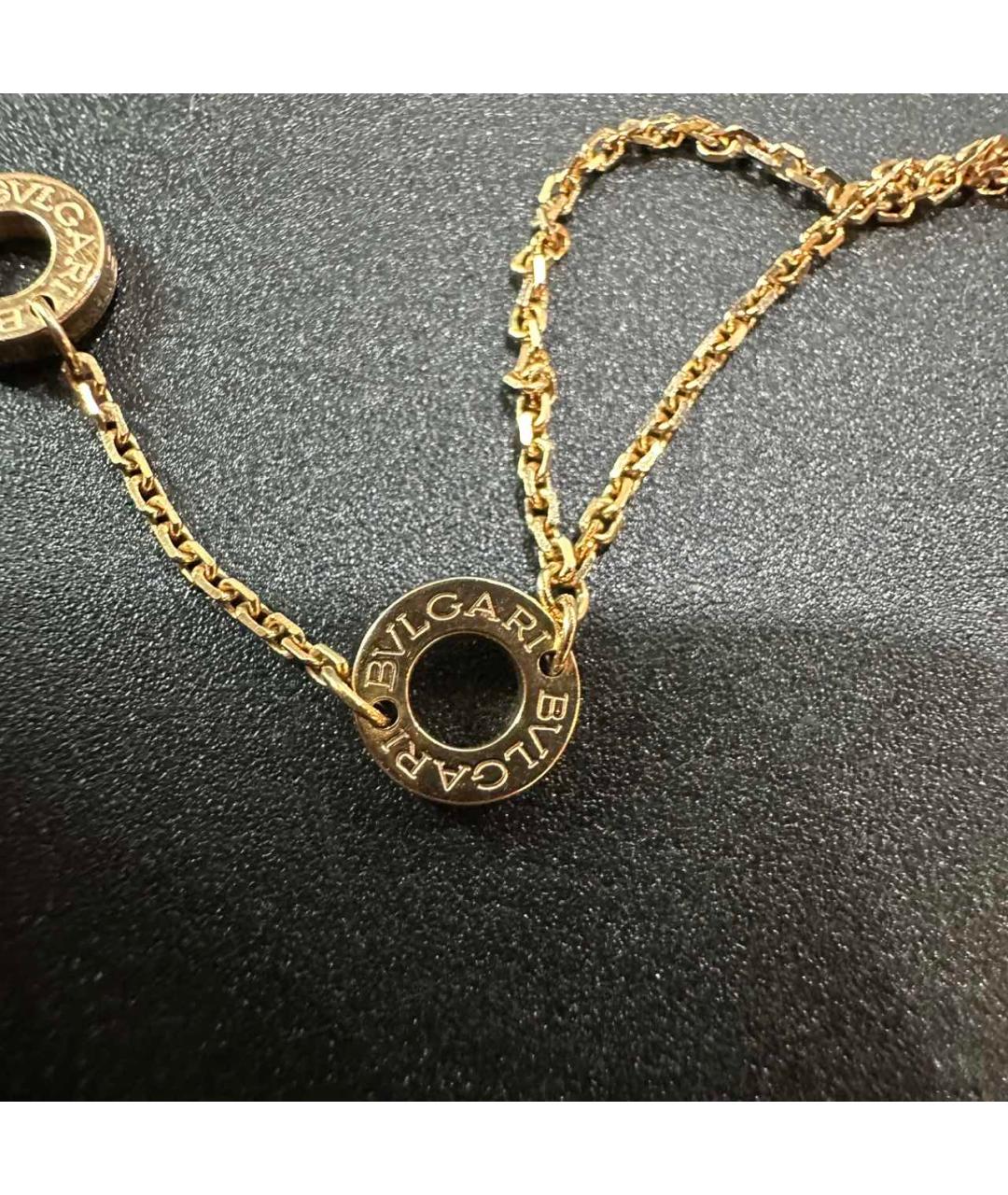 BVLGARI Бирюзовый браслет из розового золота, фото 3