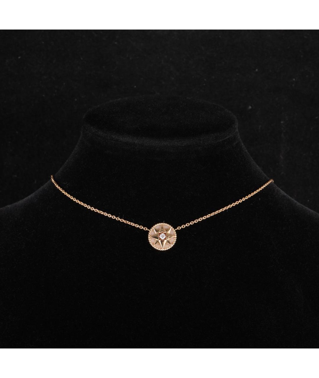 CHRISTIAN DIOR Золотое колье из розового золота, фото 7