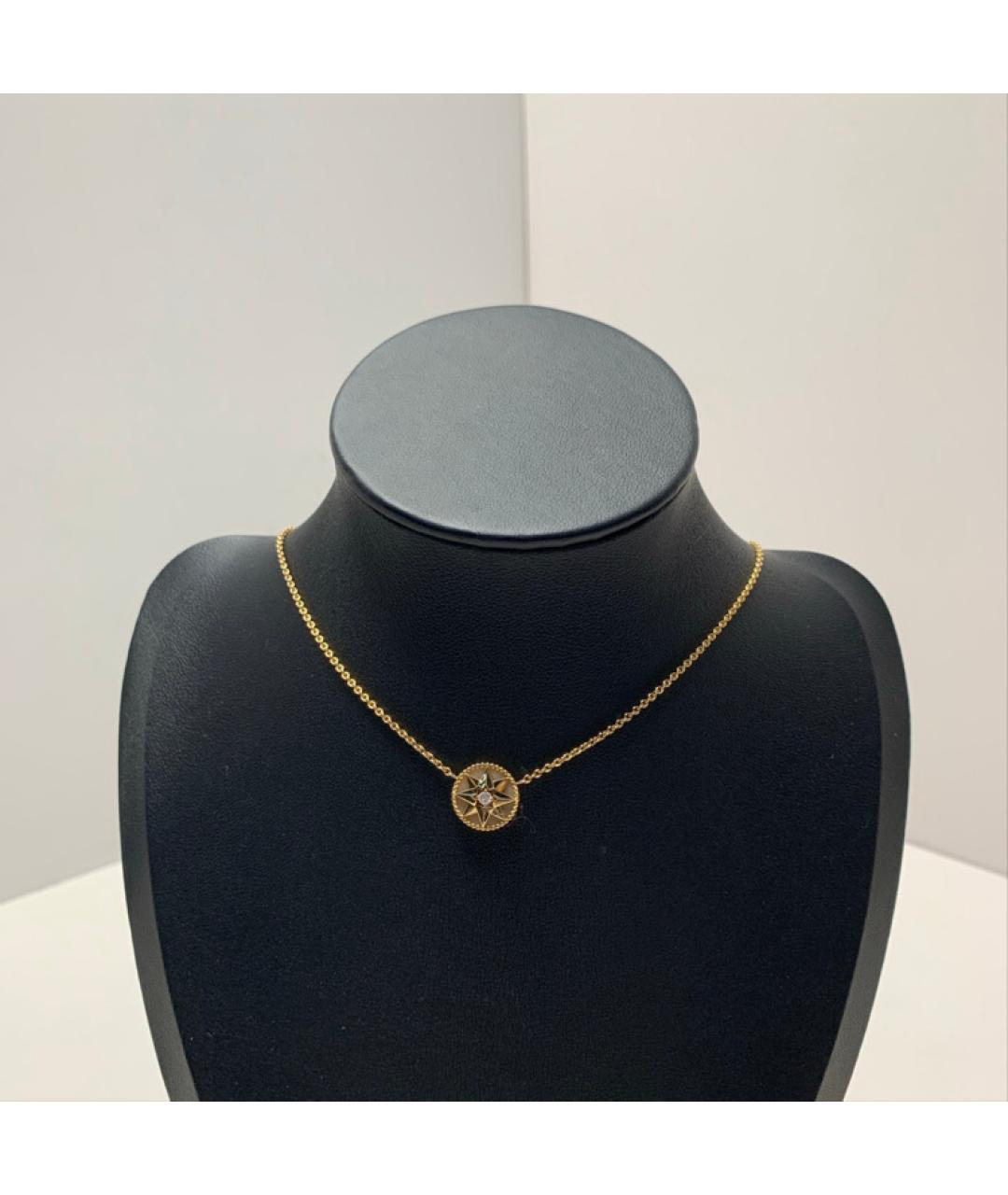 CHRISTIAN DIOR Золотое колье из розового золота, фото 8