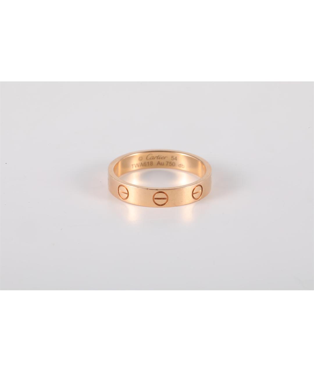 CARTIER Золотое кольцо из розового золота, фото 4
