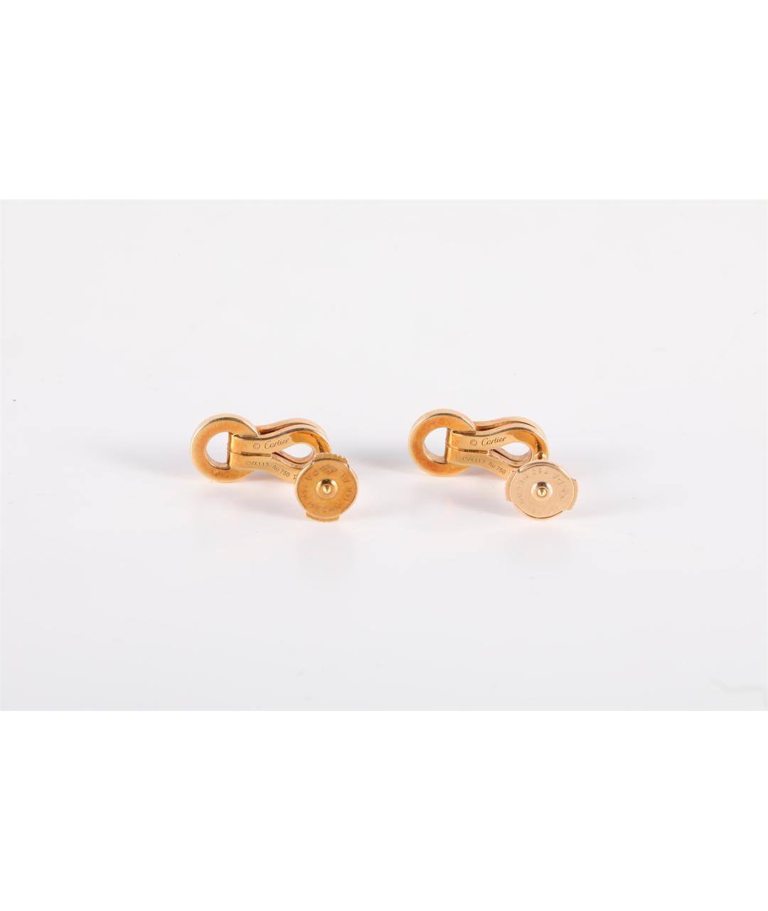 CARTIER Золотые серьги из розового золота, фото 4