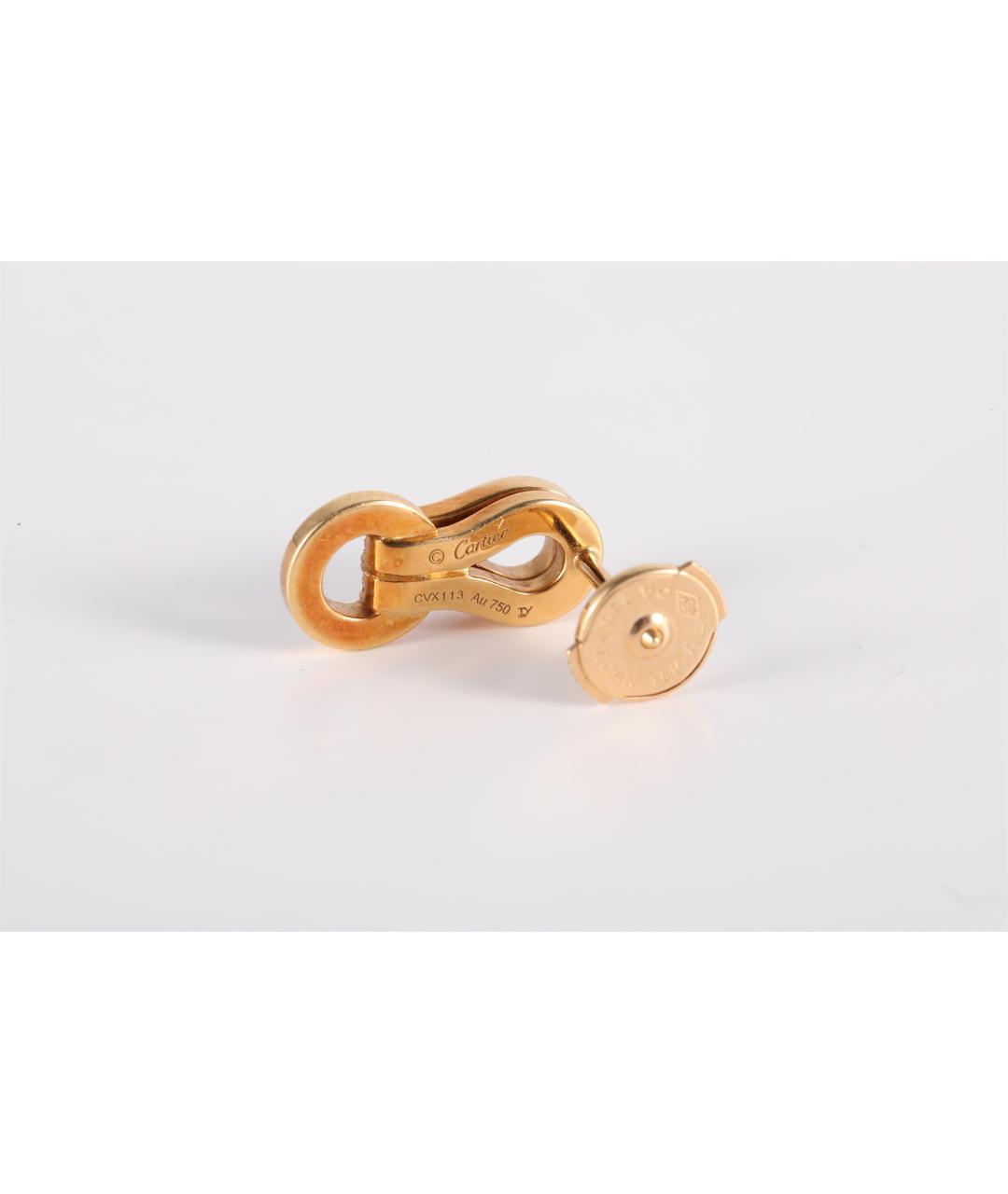 CARTIER Золотые серьги из розового золота, фото 6