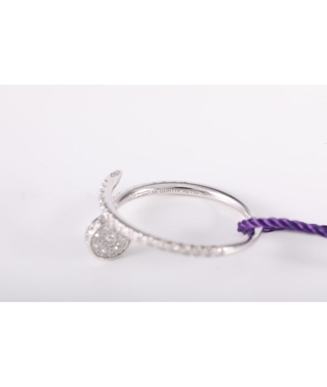 CARTIER Серебряное кольцо из белого золота, фото 5