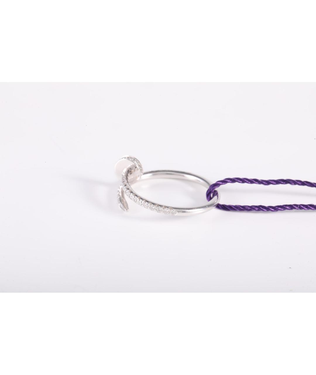 CARTIER Серебряное кольцо из белого золота, фото 4