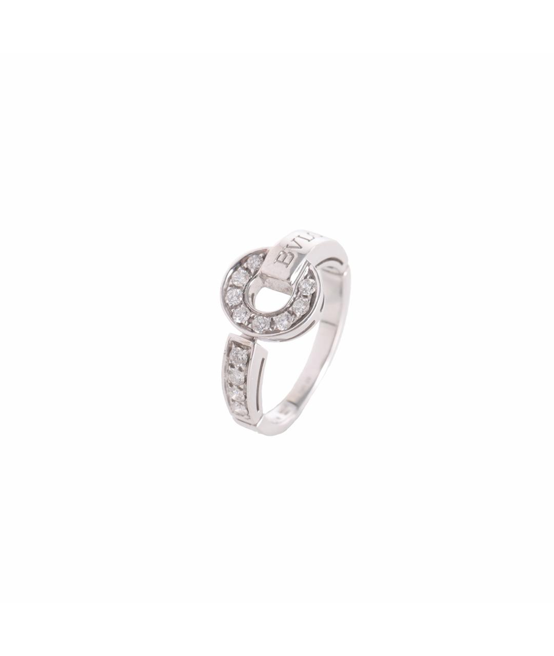 BVLGARI Серебряное кольцо из белого золота, фото 1
