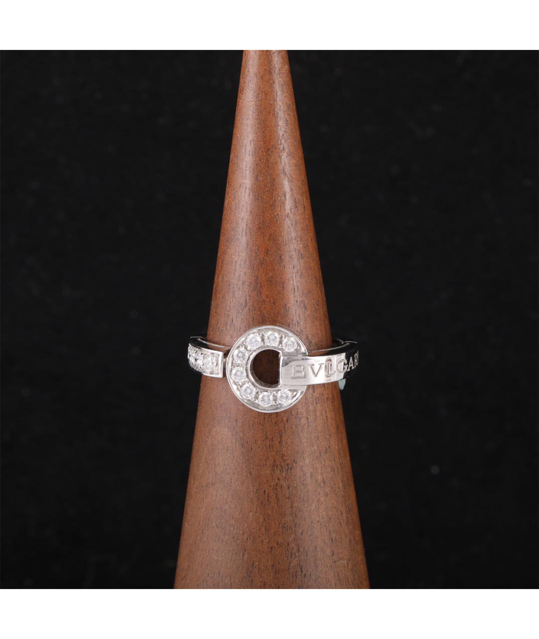 BVLGARI Серебряное кольцо из белого золота, фото 7