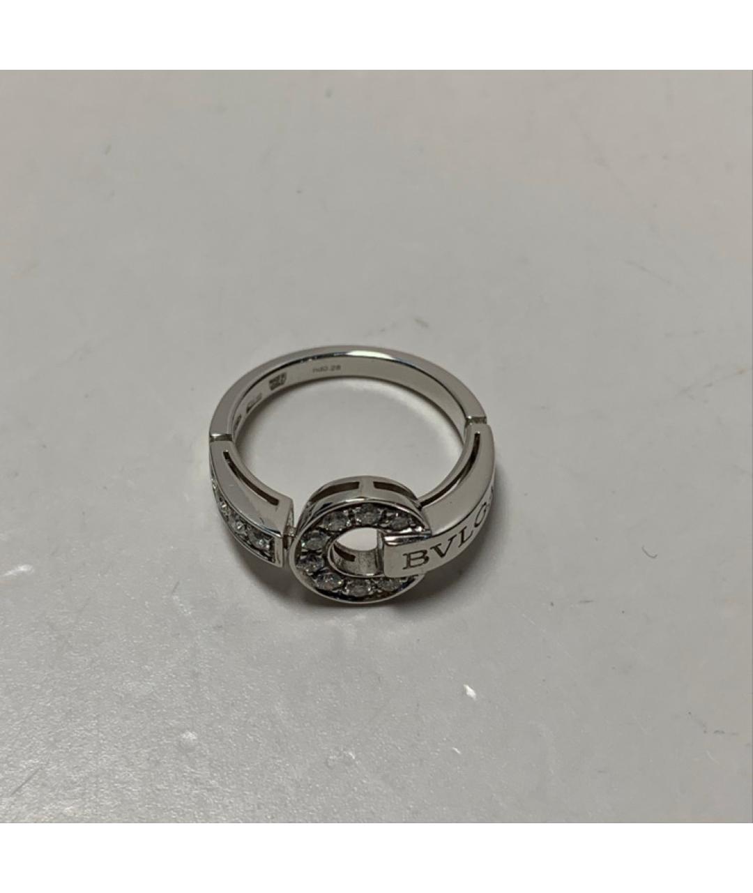 BVLGARI Серебряное кольцо из белого золота, фото 8
