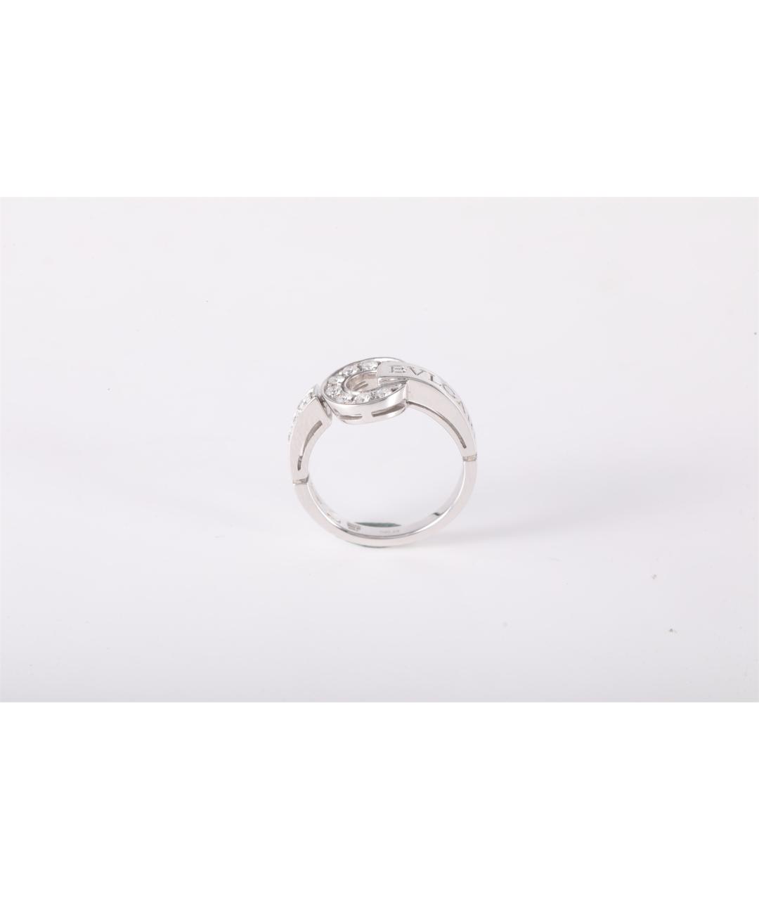 BVLGARI Серебряное кольцо из белого золота, фото 3