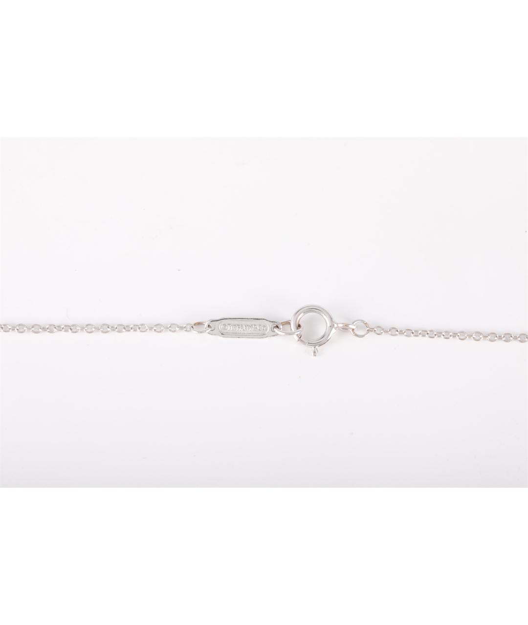 TIFFANY&CO Серебряное колье из белого золота, фото 5