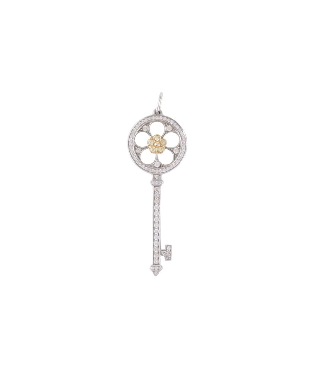 TIFFANY&CO Серебряное колье из белого золота, фото 1