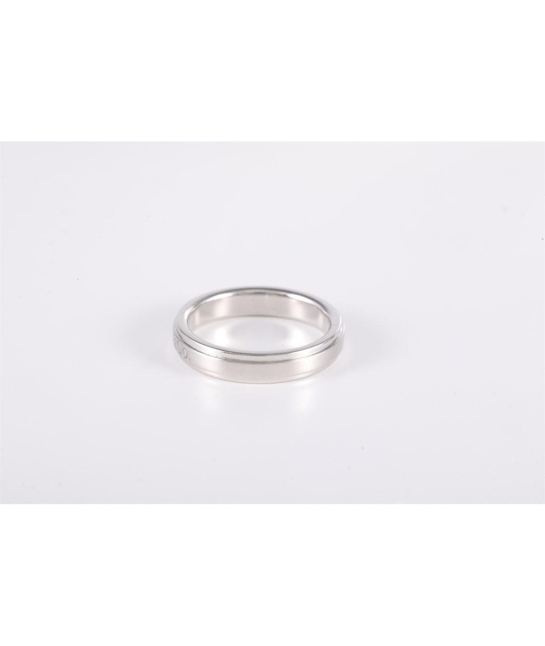 TIFFANY&CO Серебряное платиновое кольцо, фото 5