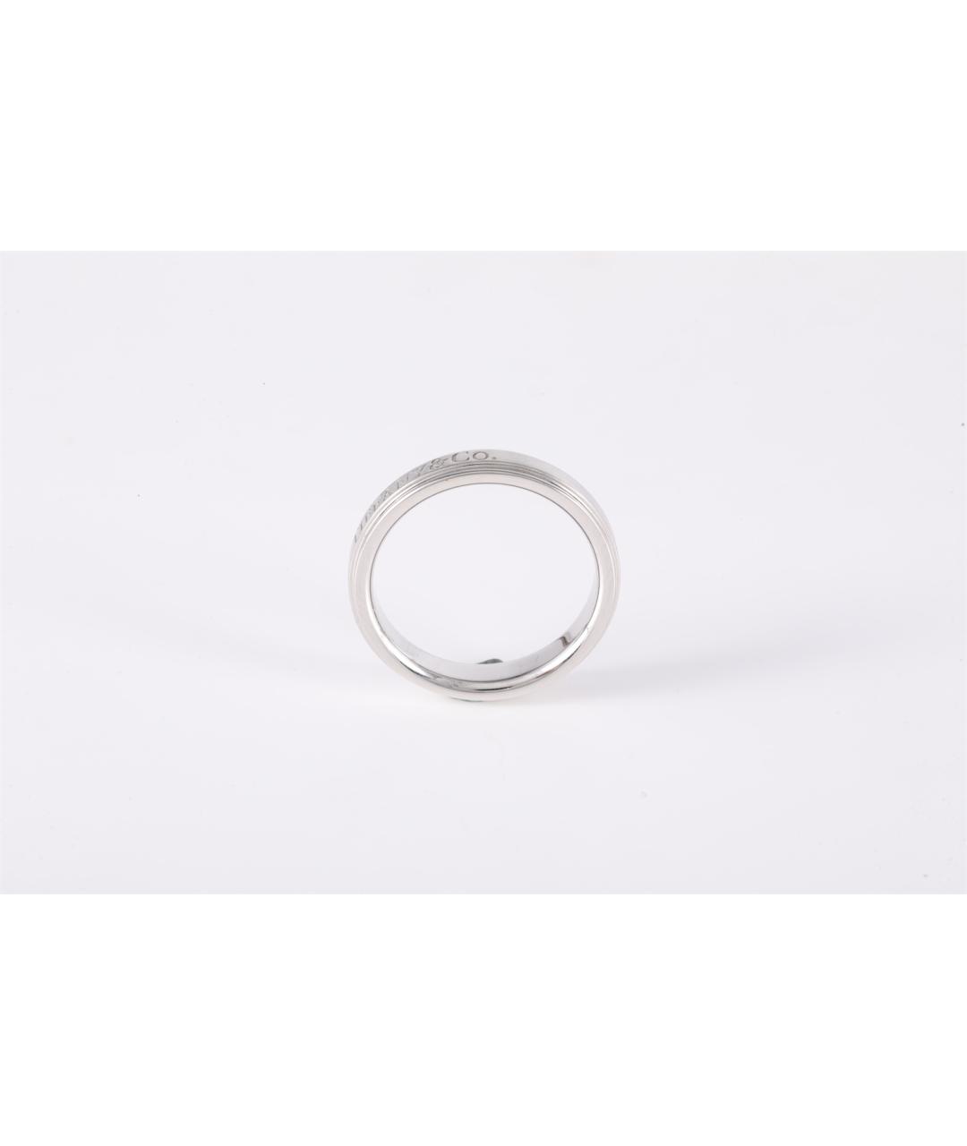 TIFFANY&CO Серебряное платиновое кольцо, фото 3