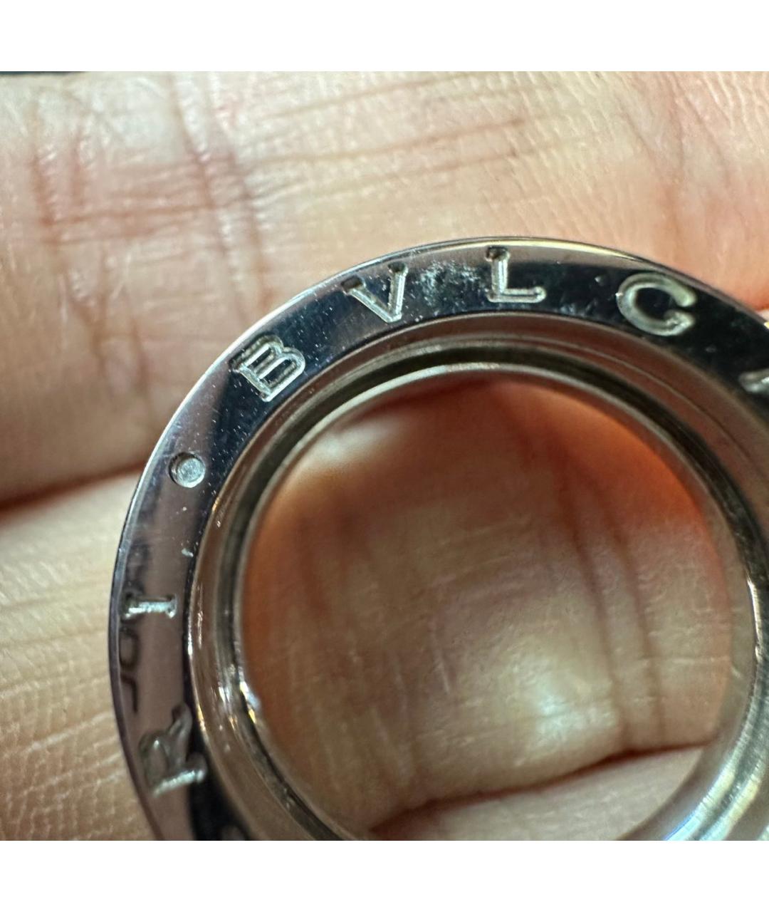 BVLGARI Серебряное кольцо из белого золота, фото 7